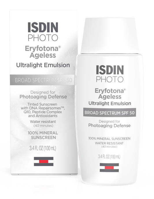 ISDIN ERYFOTONA Ageless Ultralight Tinted Mineral Sunscreen