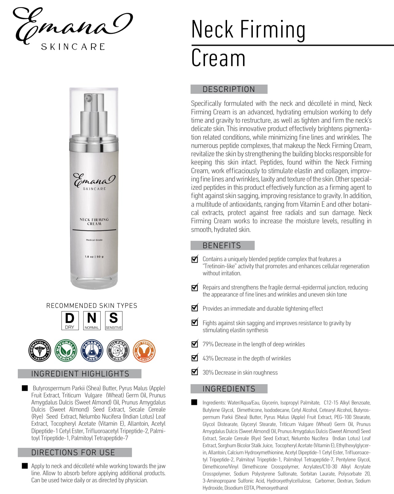 Neck Firming Cream